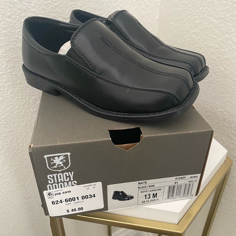 Boys Stacy Adams dress shoes